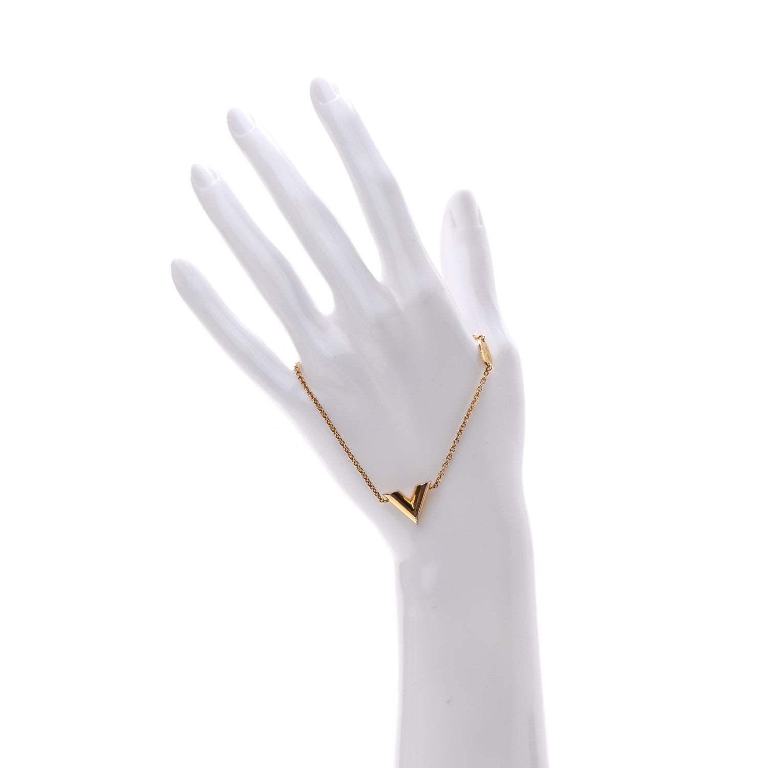 Louis Vuitton Essential V Bracelet Gold 2 of 5