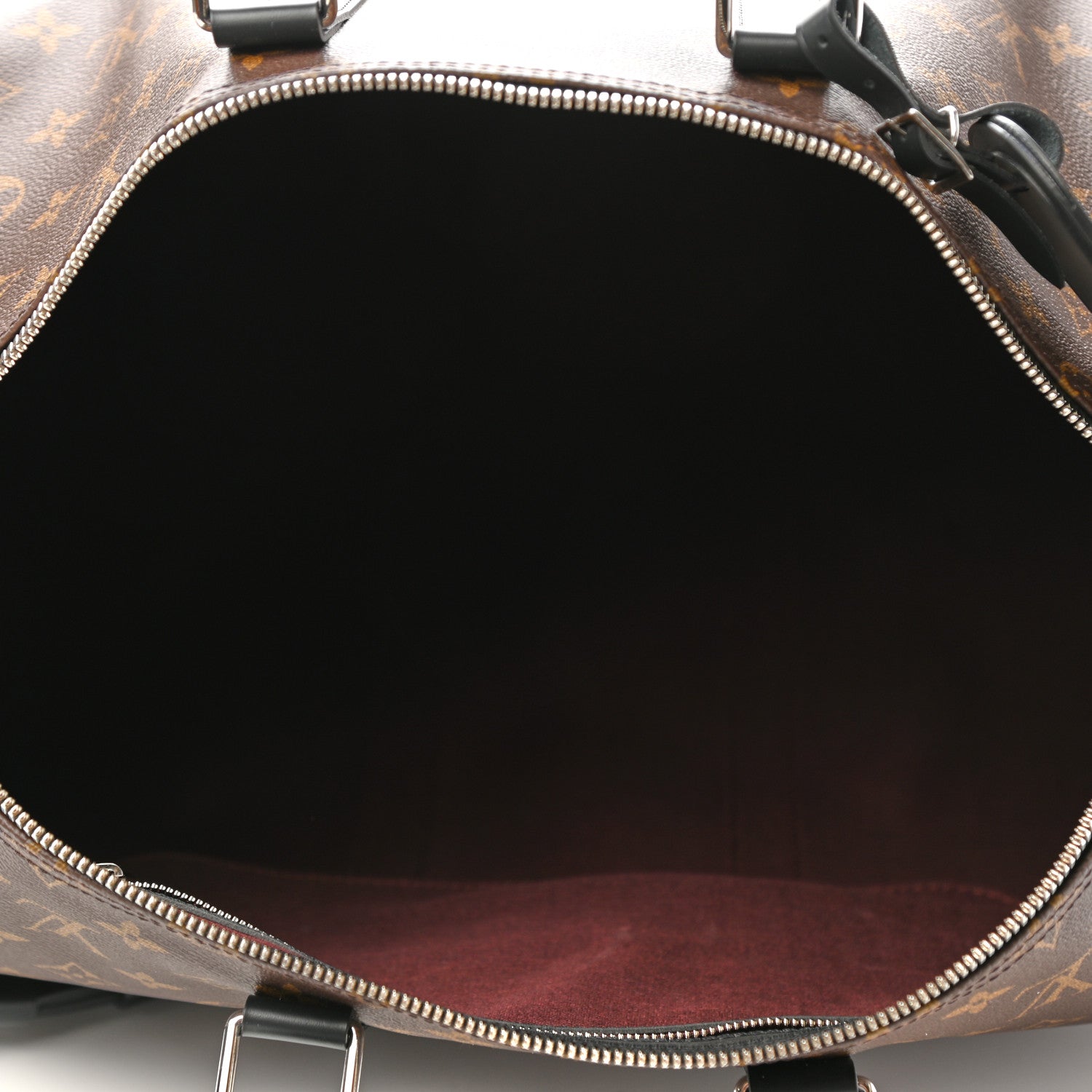 Louis Vuitton Monogram Macassar Keepall Bandouliere 45 5 of 13