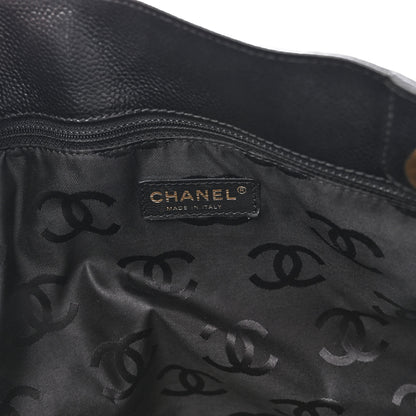 Chanel Caviar Weekender Black 5 of 8