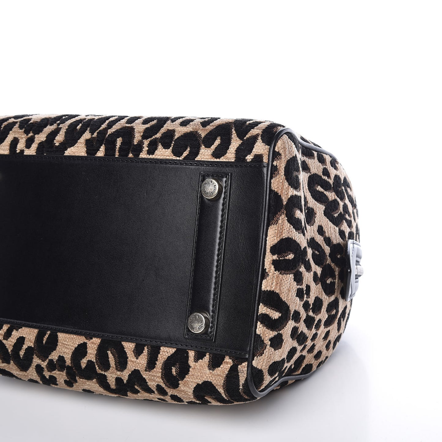 Jacquard Velvet Leopard Print Stephen Sprouse Speedy