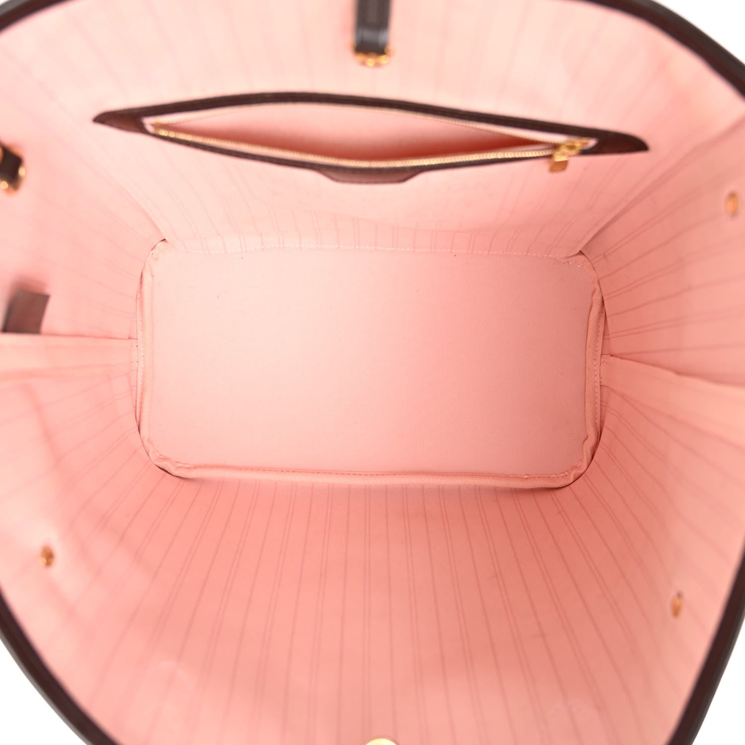 Louis Vuitton Damier Ebene Neo Neverfull MM Rose Ballerine 5 of 12