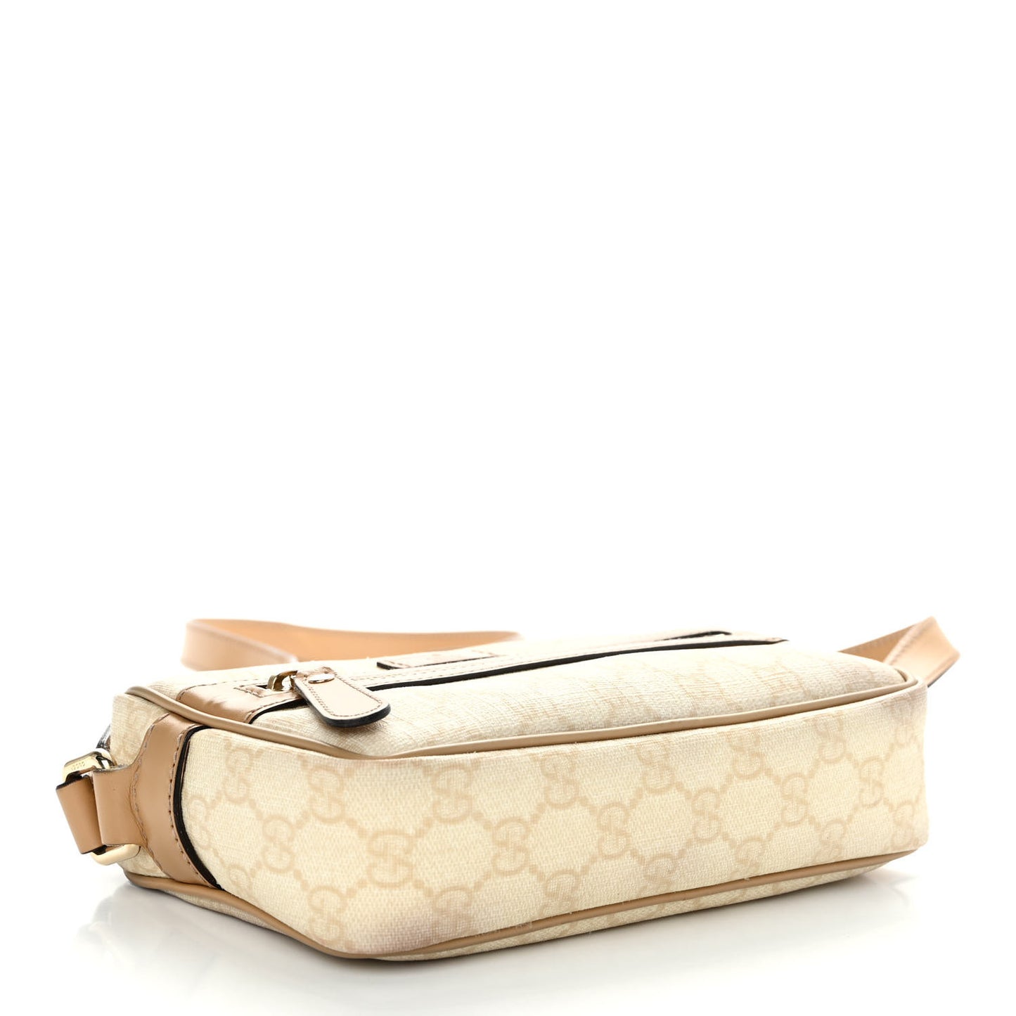 GG Plus Monogram Small Shoulder Bag White