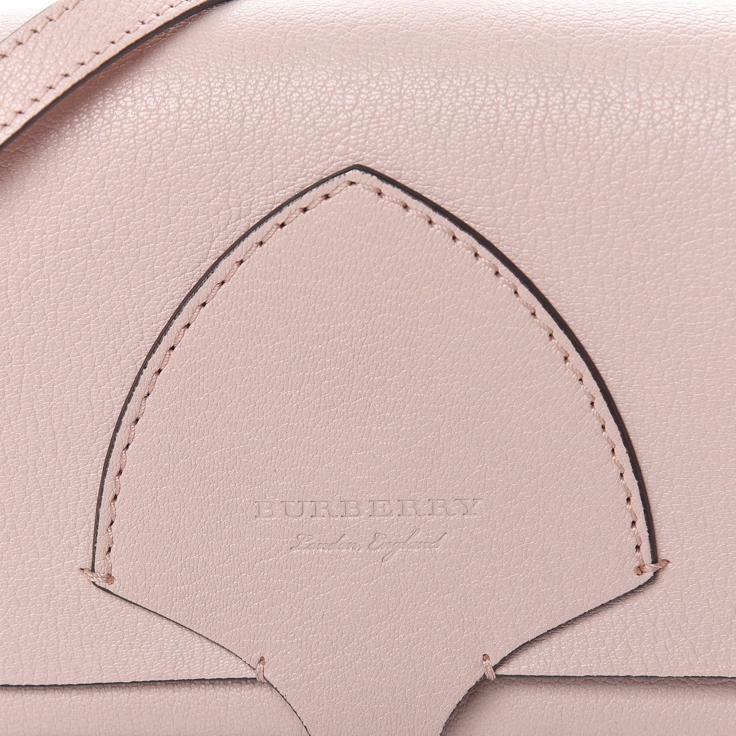 Goatskin Hampshire Crossbody Pale Ash Rose