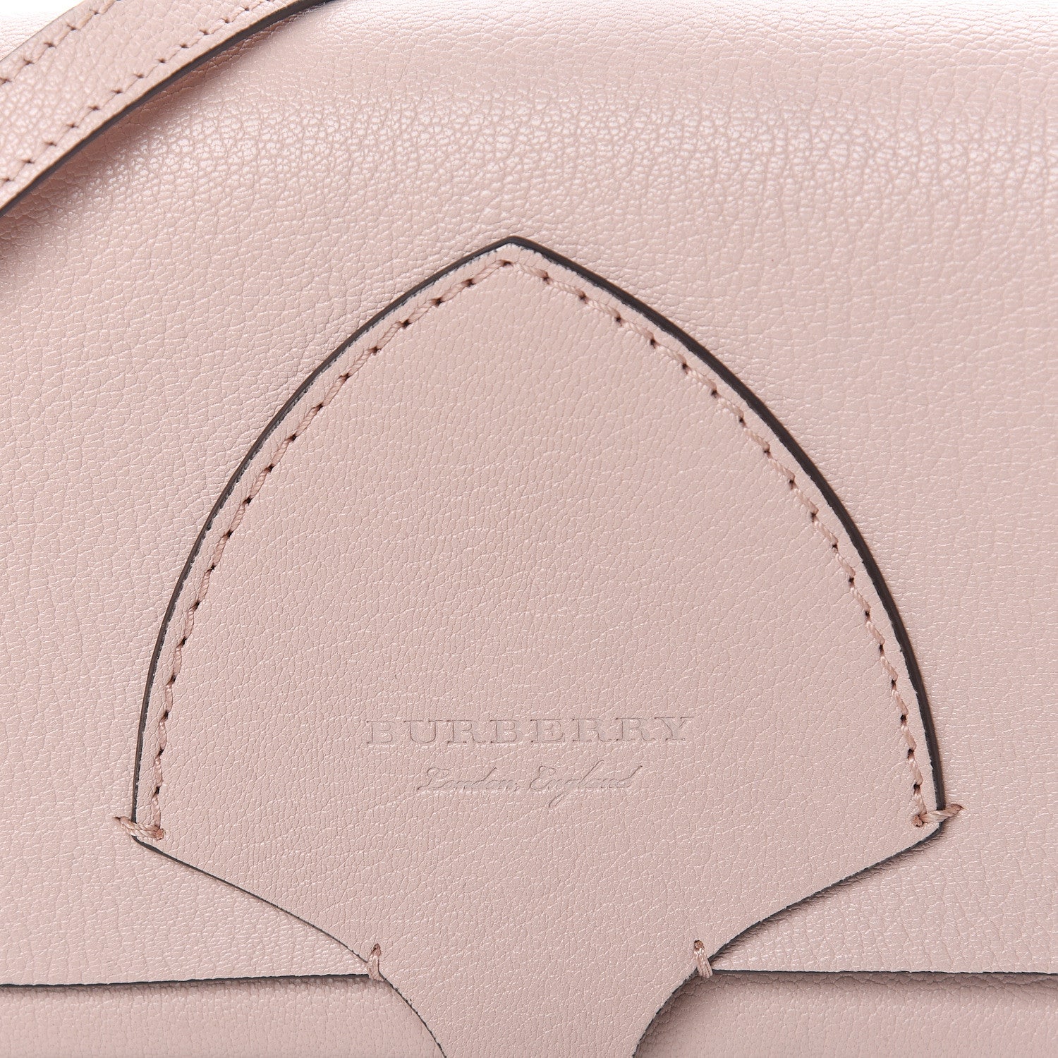 Burberry Goatskin Hampshire Crossbody Pale Ash Rose 11 of 13