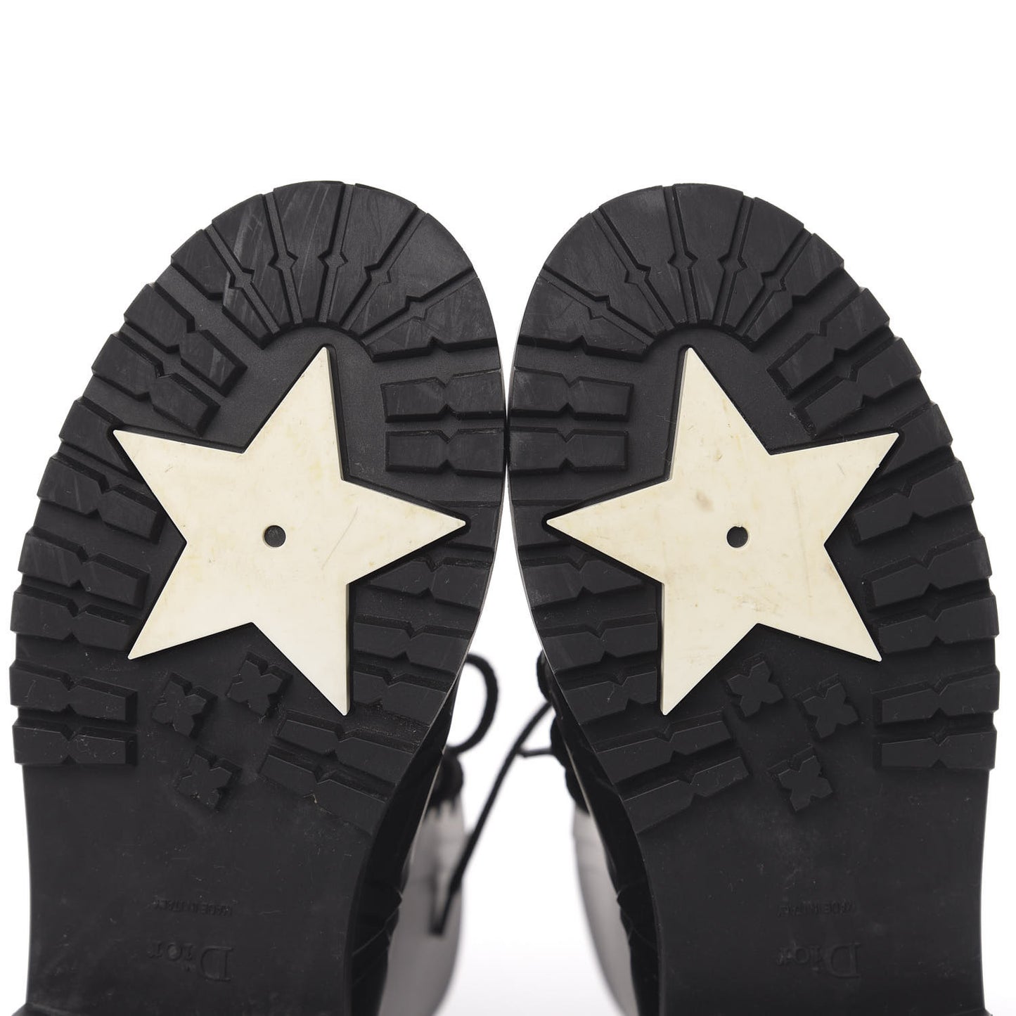 Rubber Diorcamp Low Boots 39 Black