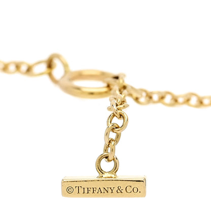 Tiffany 18K Yellow Gold T Smile Bracelet 3 of 4