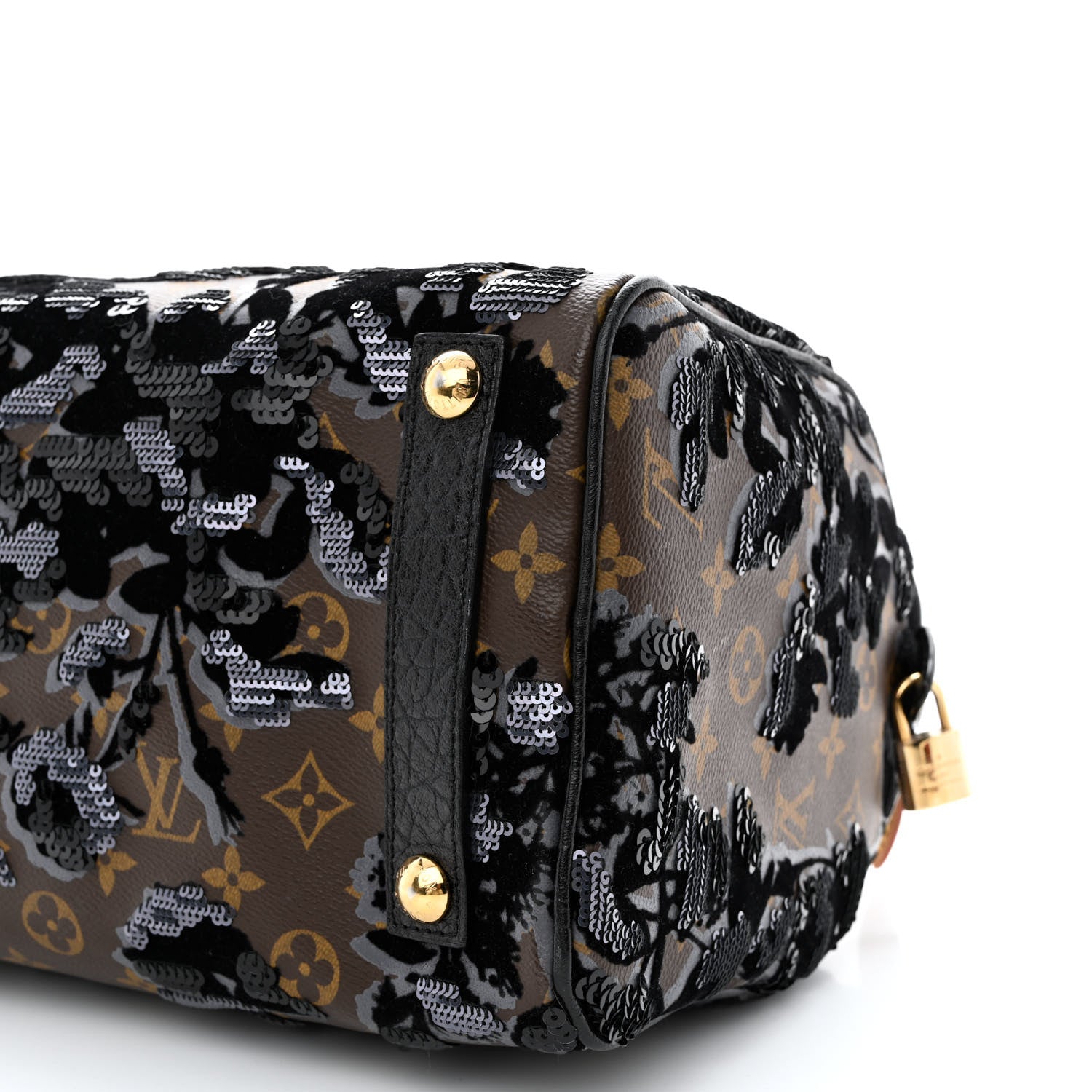 Louis Vuitton Monogram Fleur De Jais Sequins Speedy 30 10 of 13