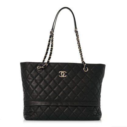 Chanel Caviar Quilted Rolled Up Tote Black 1 of 14