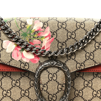 Gucci GG Supreme Monogram Blooms Small Dionysus Shoulder Bag Beige Multicolor Dry Rose 8 of 10
