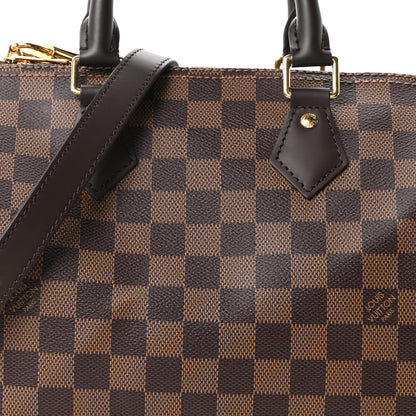 Louis Vuitton Damier Ebene Speedy Bandouliere 25 7 of 9