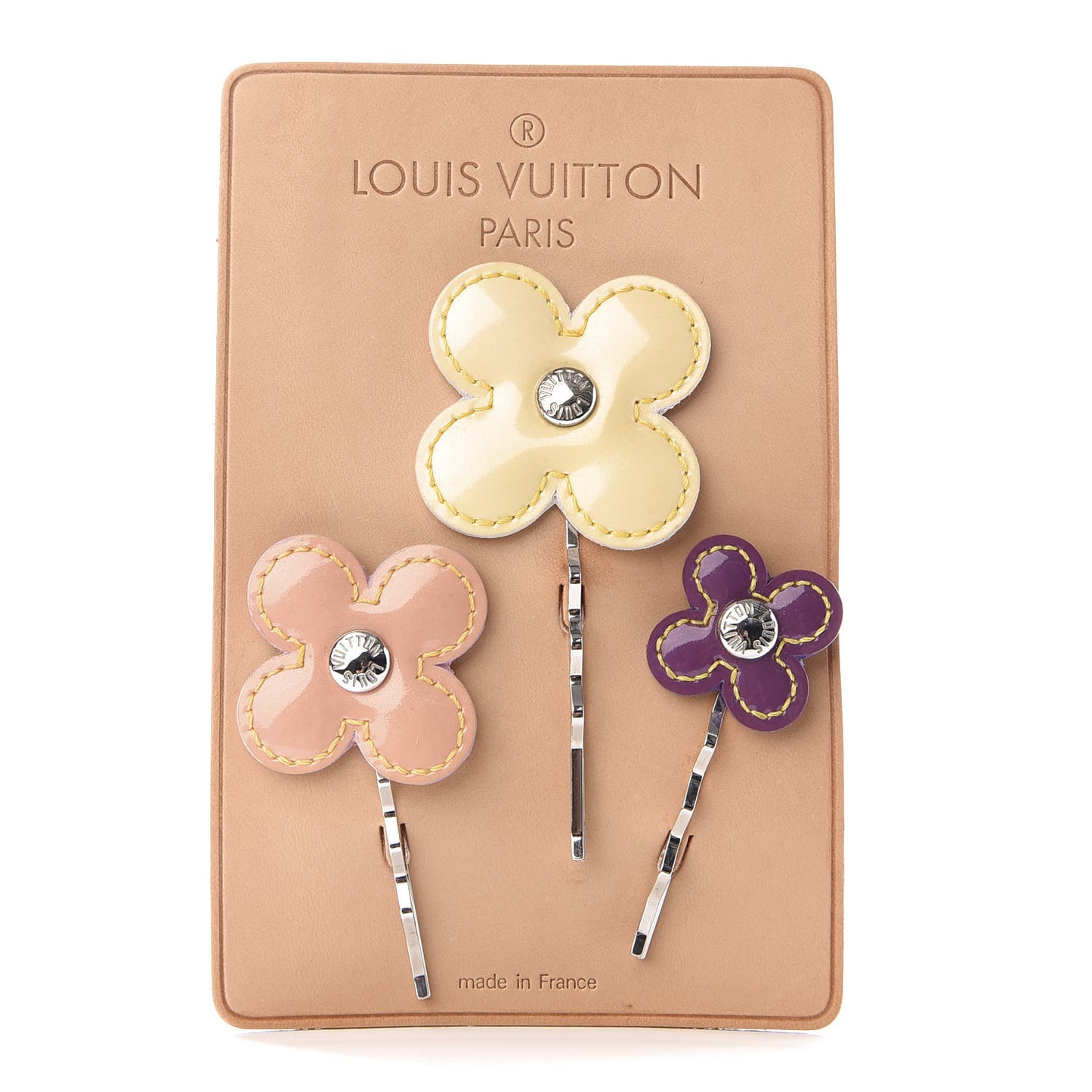 Vernis Fleur Hair Pin Barettes