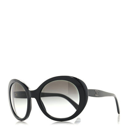 Chanel Acetate CC Sunglasses 5238 Black 1 of 7