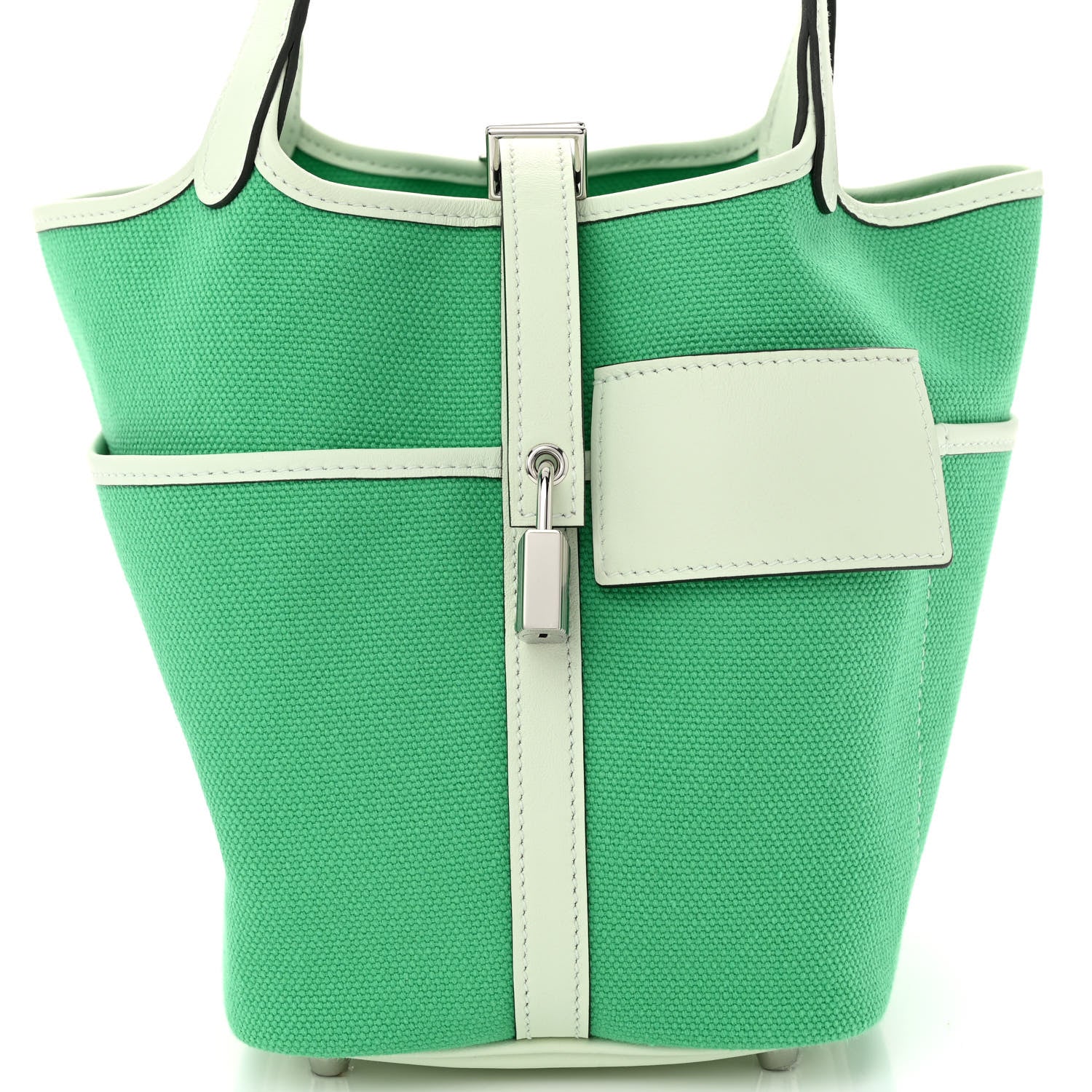 Hermes Toile Goeland Swift Cargo Picotin Lock 18 Vert Fizz Vert Comics 9 of 10