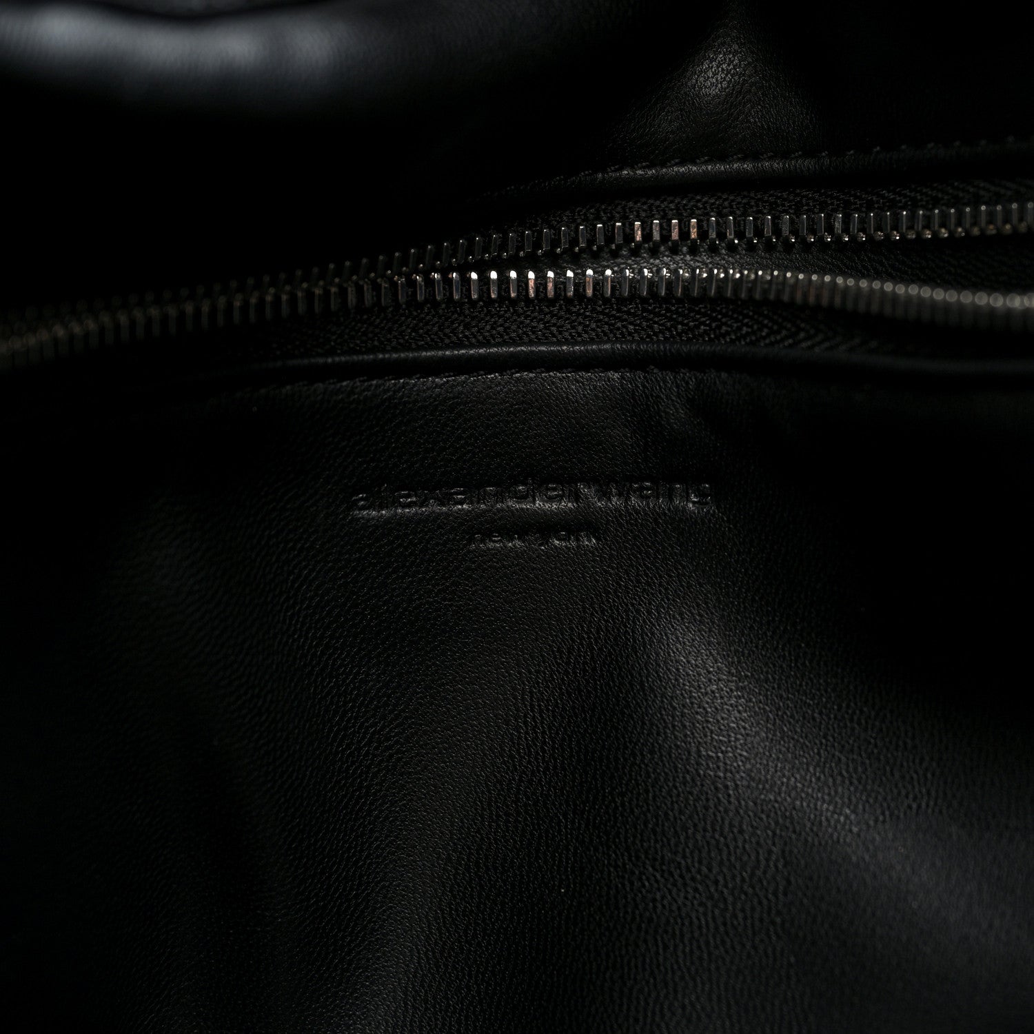 Alexander Wang Crackle Patent Calfskin Medium Dome Slouchy Hobo Black 6 of 9