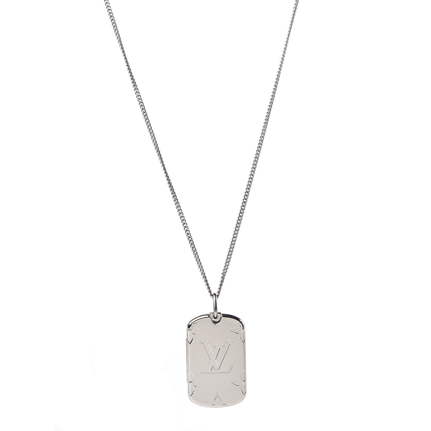 Louis Vuitton Monogram Locket Necklace 1 of 4