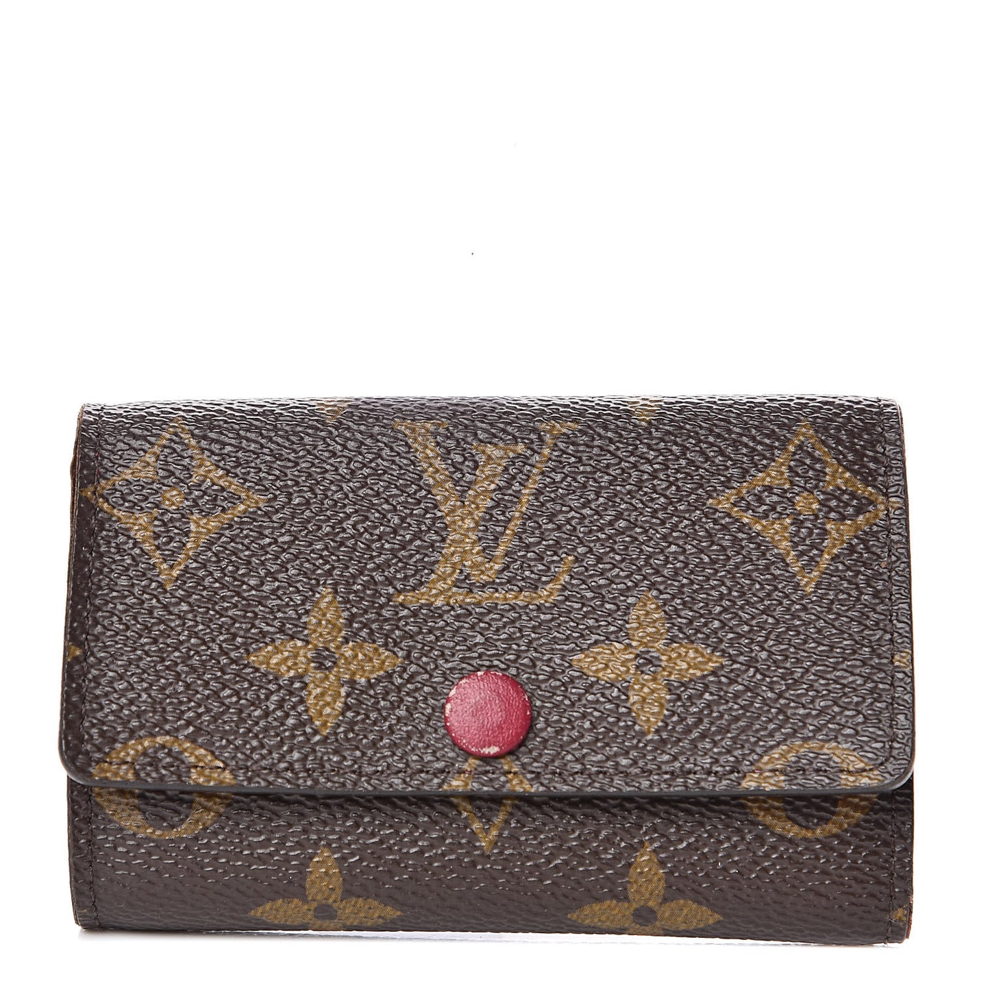Monogram 6 Key Multicles Holder Fuchsia