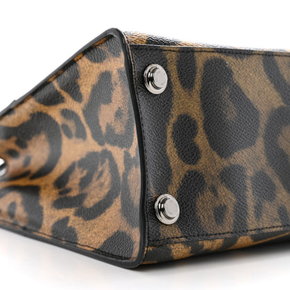 Louis Vuitton Canvas Calfskin Wild Animal Print City Steamer EW Marron 8 of 11