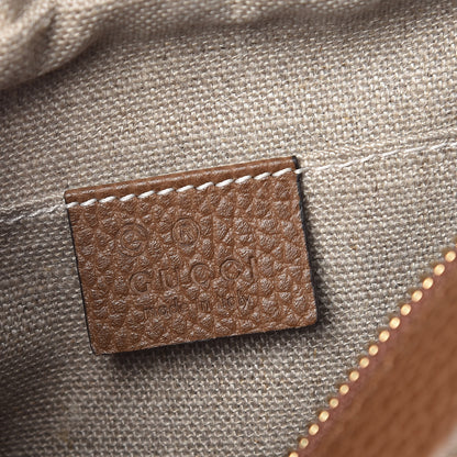 Gucci Monogram Mini Bree Messenger Bag Beige Tabacco 6 of 10
