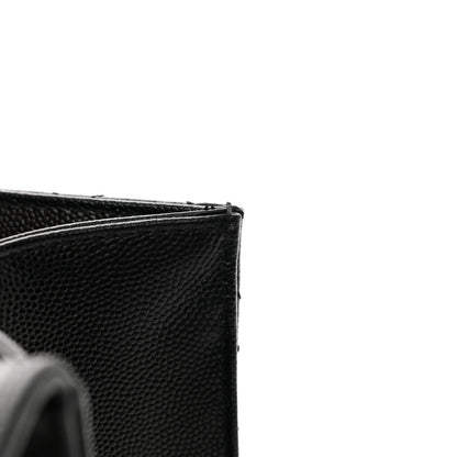 Saint Laurent Grain De Poudre Textured Mixed Matelasse Triquilt Medium Monogram Monochrome Satchel Black 11 of 14