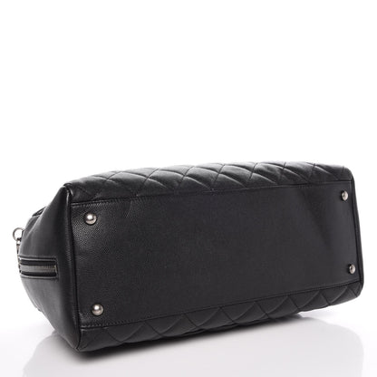 Chanel Caviar Quilted Large Coco Handle Bowling Bag Black 5 of 8