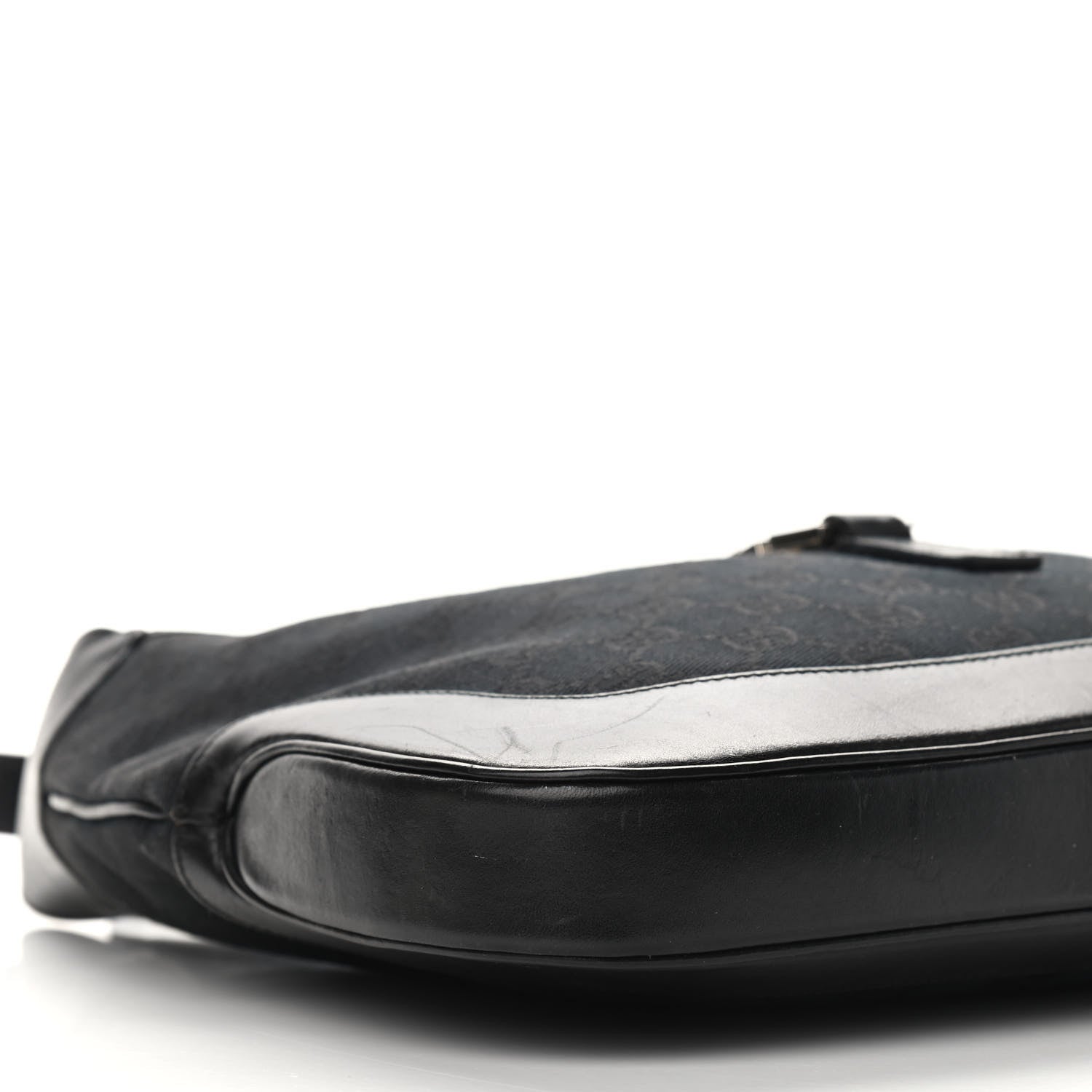 Gucci Monogram Small Jackie O Hobo Black 8 of 12