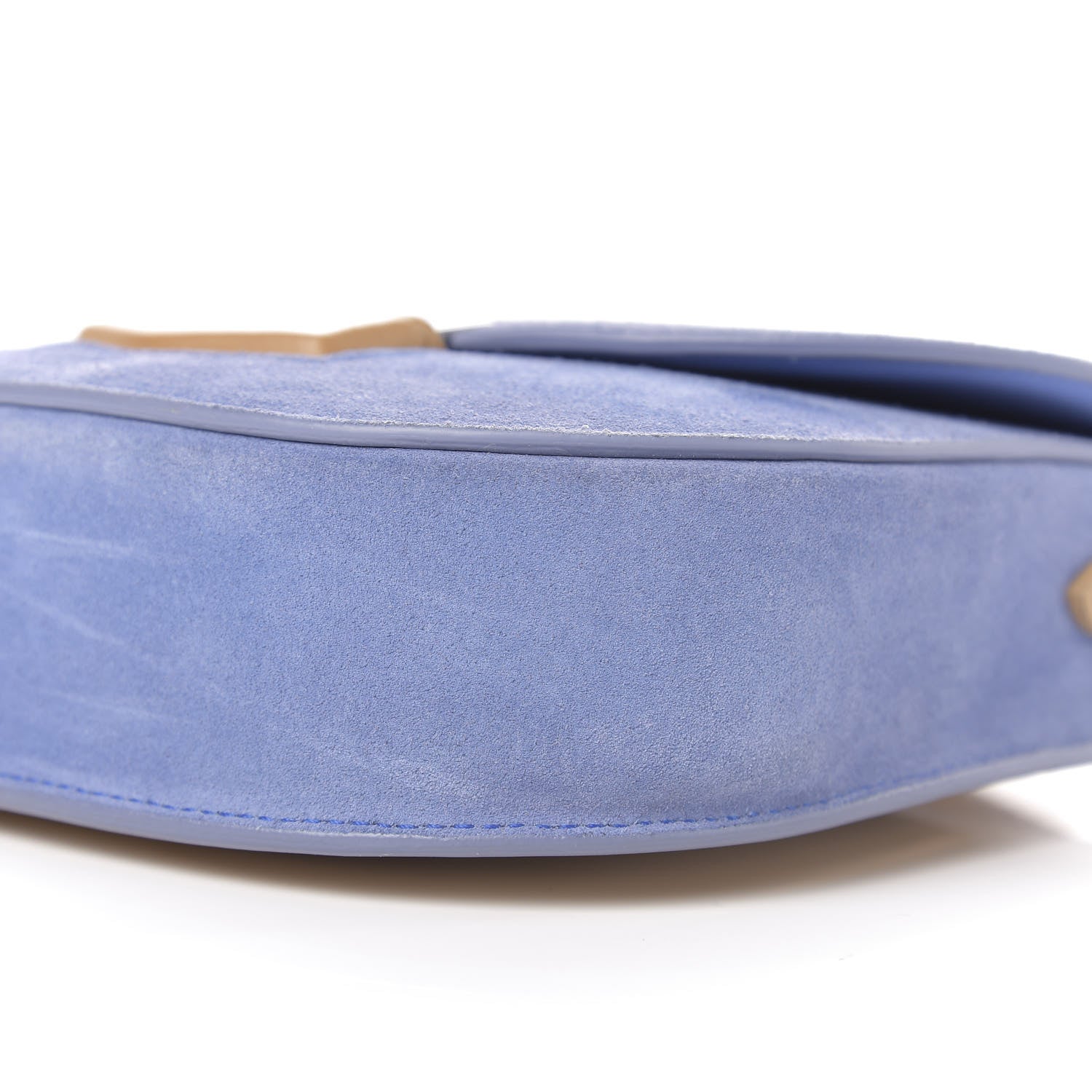Celine Suede Small Trotteur Porcelain 11 of 12