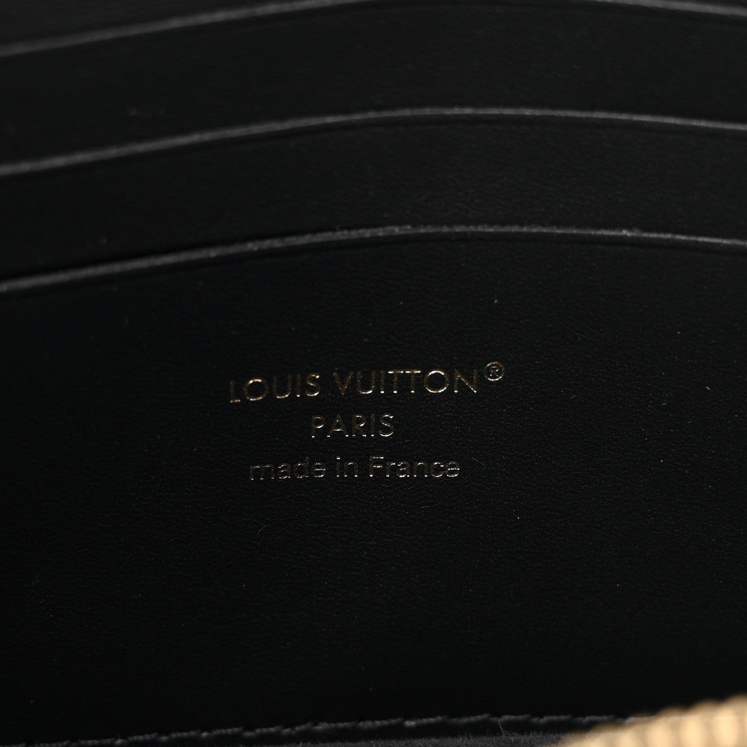 Louis Vuitton Reverse Monogram Dauphine Chain Wallet 6 of 9
