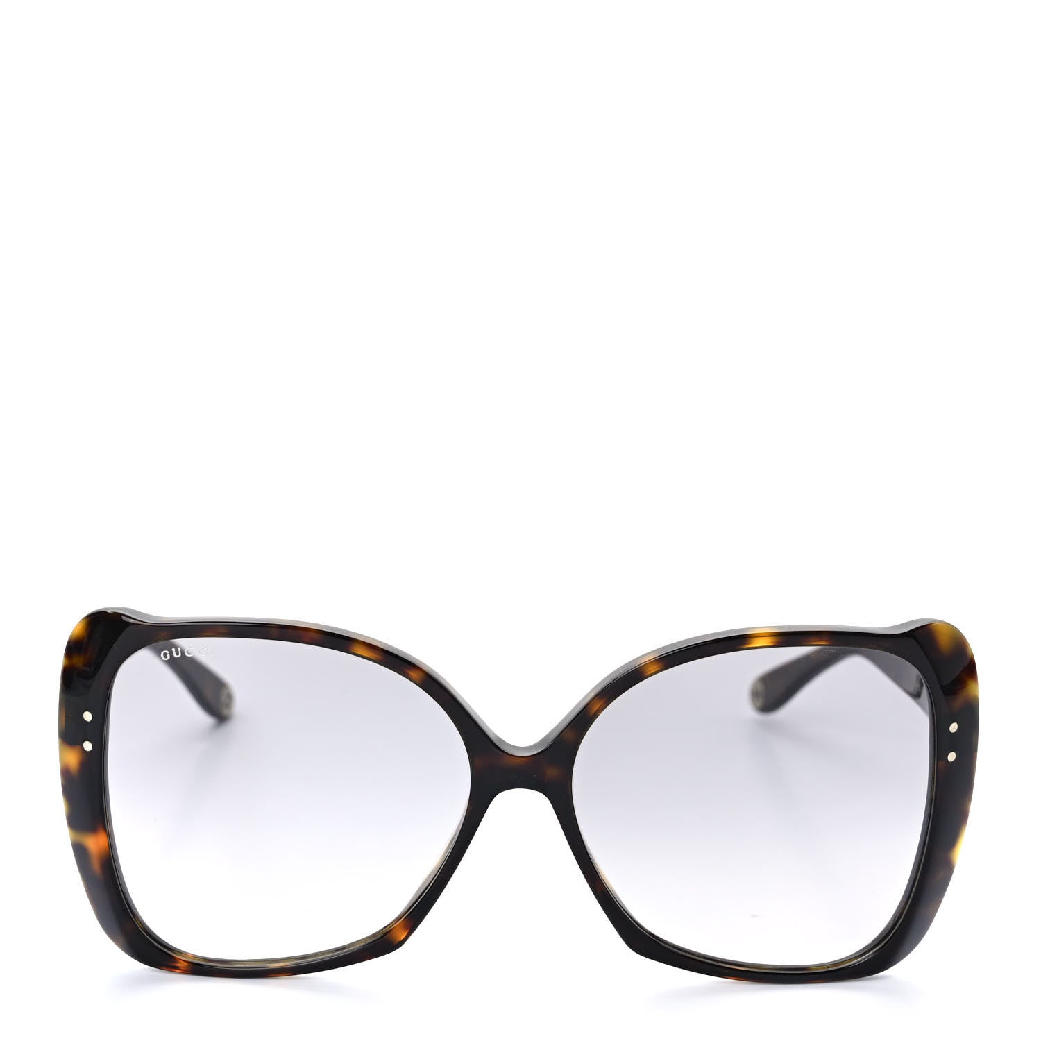 Gucci Acetate Oversize Square Frame GG0471S Sunglasses Tortoise 2 of 8