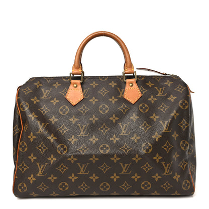 Louis Vuitton Monogram Speedy 35 1 of 8