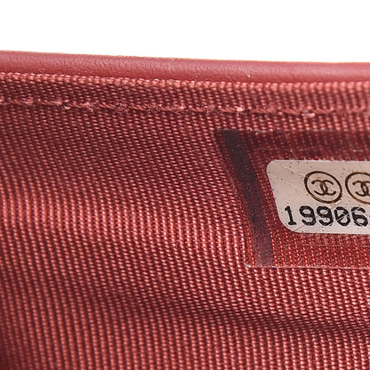 Chanel Caviar Quilted Large Flap Wallet Red 8 of 10