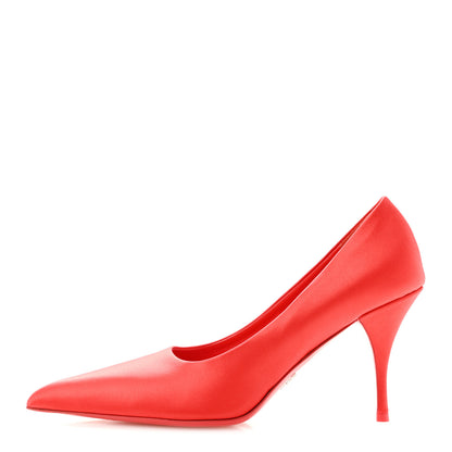 Prada Satin Pumps 41 Red 1 of 10