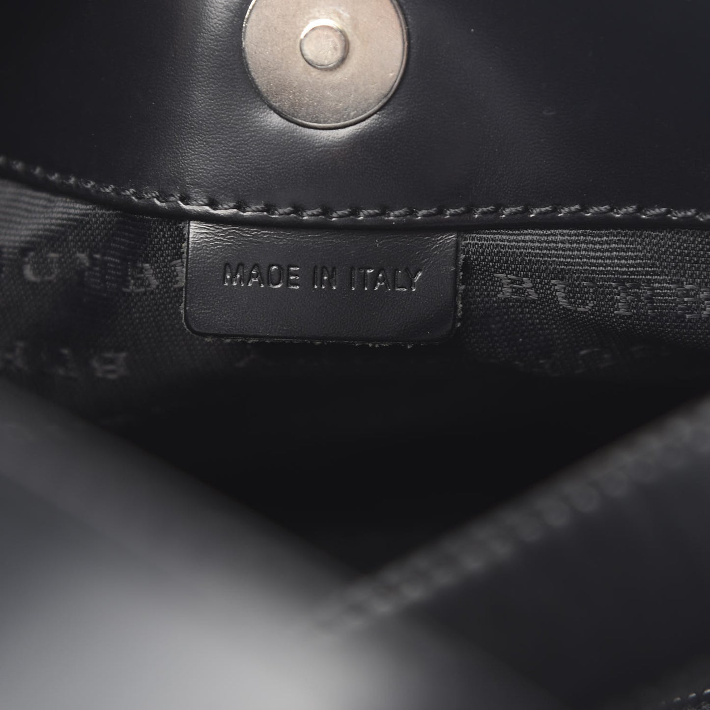 House Check Shoulder Bag Black