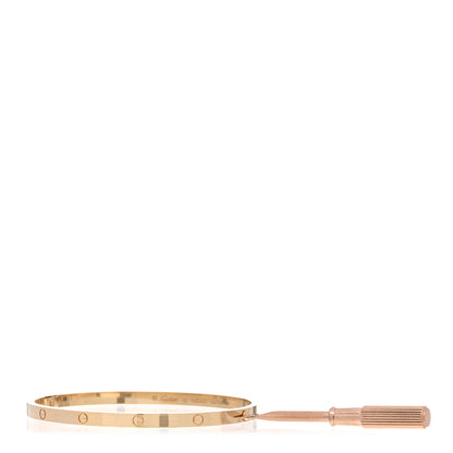 Cartier 18K Yellow Gold Small LOVE Bracelet 18 3 of 5