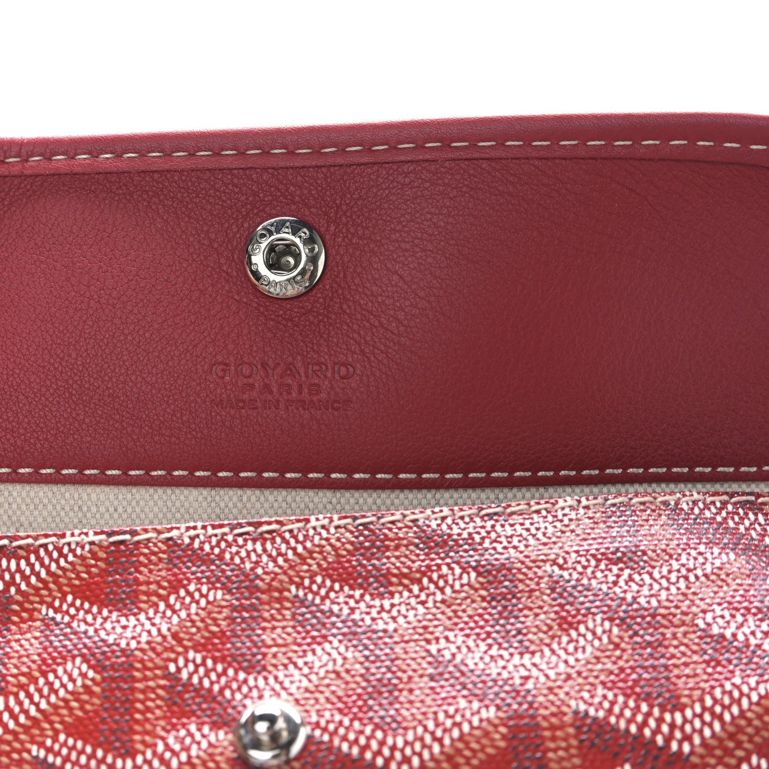 Goyard Goyardine Saint Louis PM Red 7 of 9