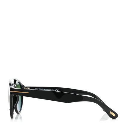 Tom Ford Clint Round Sunglasses TF537 Black 3 of 8