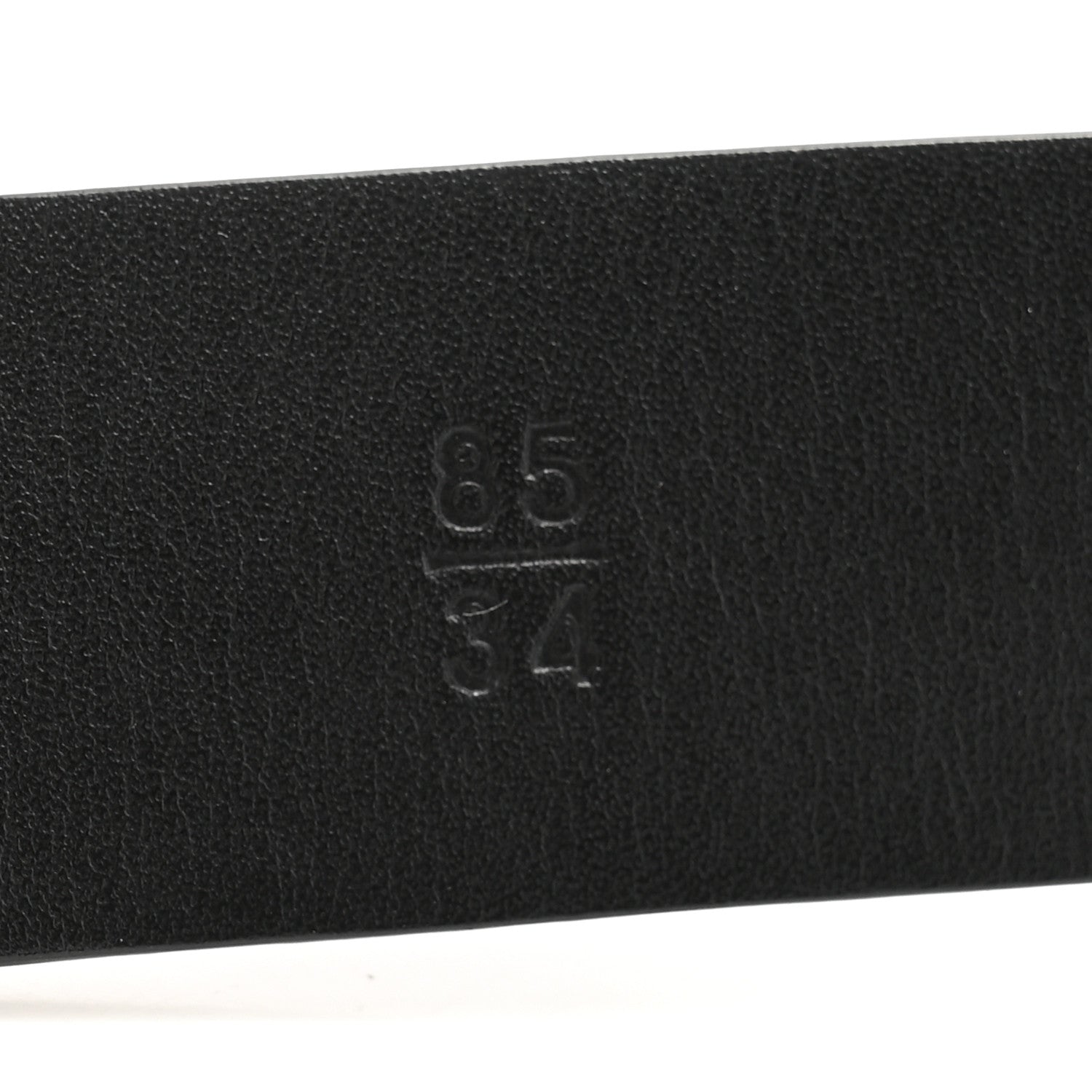 Chanel Calfskin Crystal CC Vendome Belt 85 34 Black 6 of 7