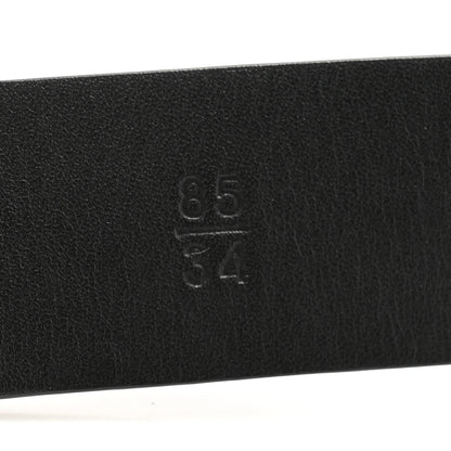 Chanel Calfskin Crystal CC Vendome Belt 85 34 Black 6 of 7