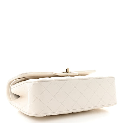 Chanel Caviar Quilted Small Double Flap White 4 of 10