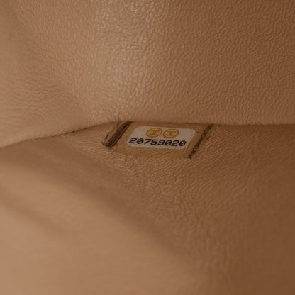 Chanel Caviar Quilted Medium Double Flap Beige Clair 7 of 8
