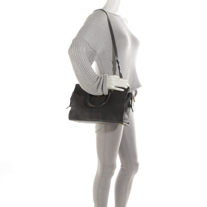 Saint Laurent Sheepskin Small Cabas ChYc Grey 2 of 8