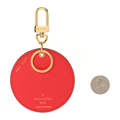 Louis Vuitton Monogram 2021 Christmas Animation London Bag Charm Key Ring Red 2 of 5