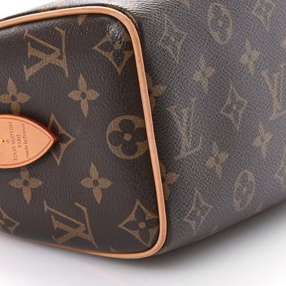 Louis Vuitton Monogram Speedy Bandouliere 20 Black 8 of 10