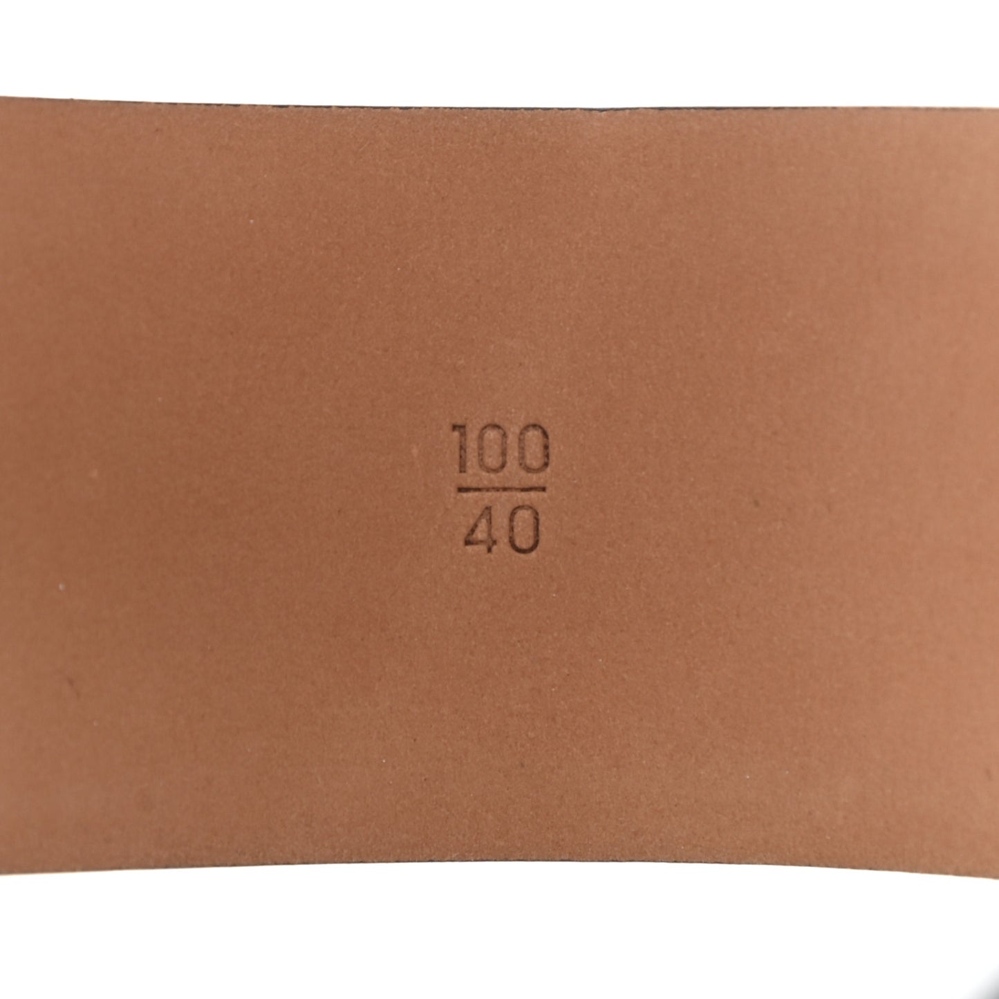 Calfskin CC Belt 100 40 Black