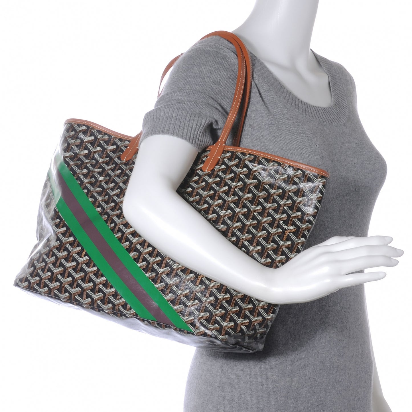 Goyardine Saint Louis PM Black Gold