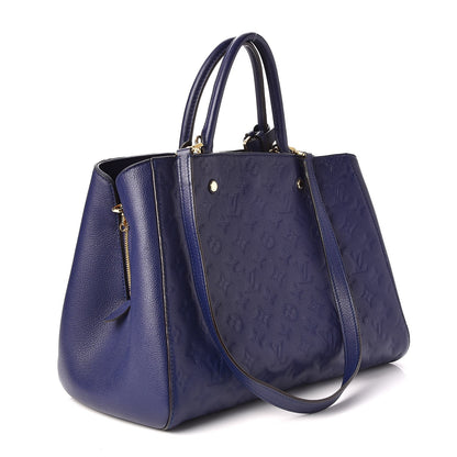 Louis Vuitton Empreinte Montaigne GM Iris 3 of 9