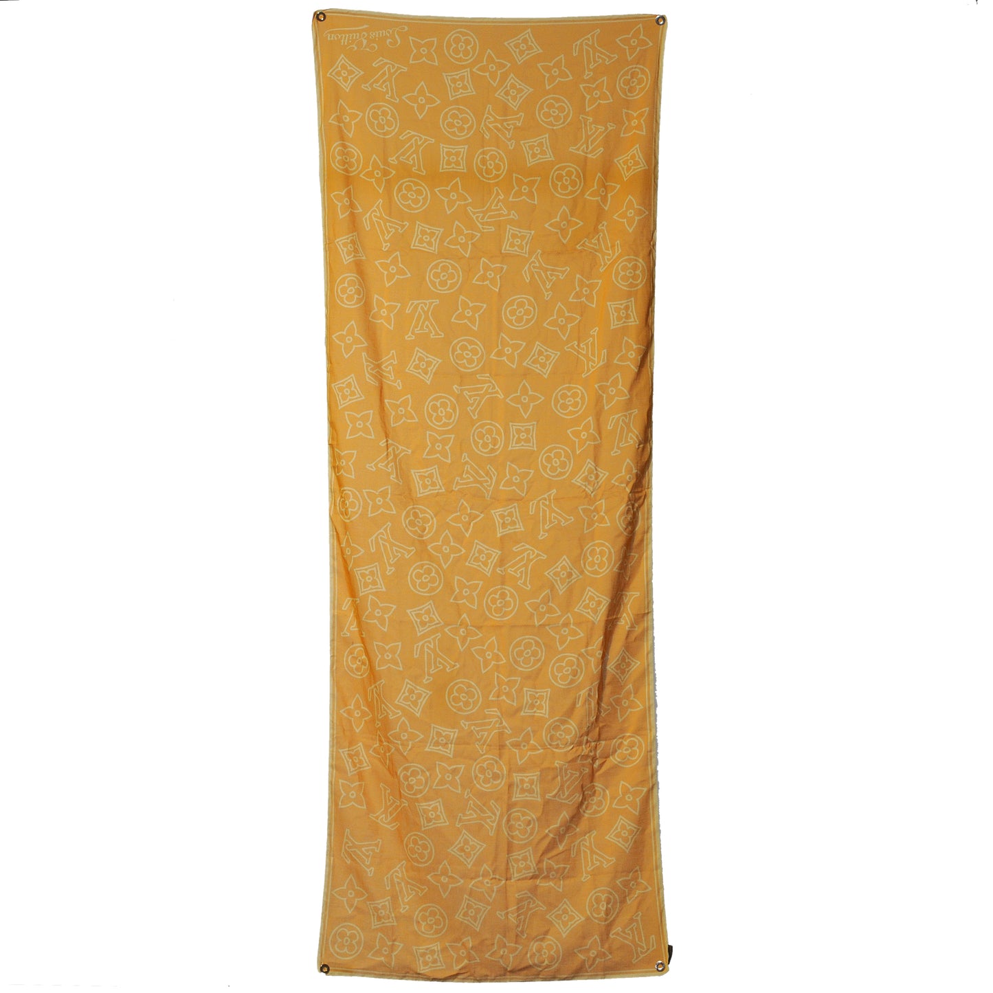 Cotton Ipanema Sarong Scarf Yellow