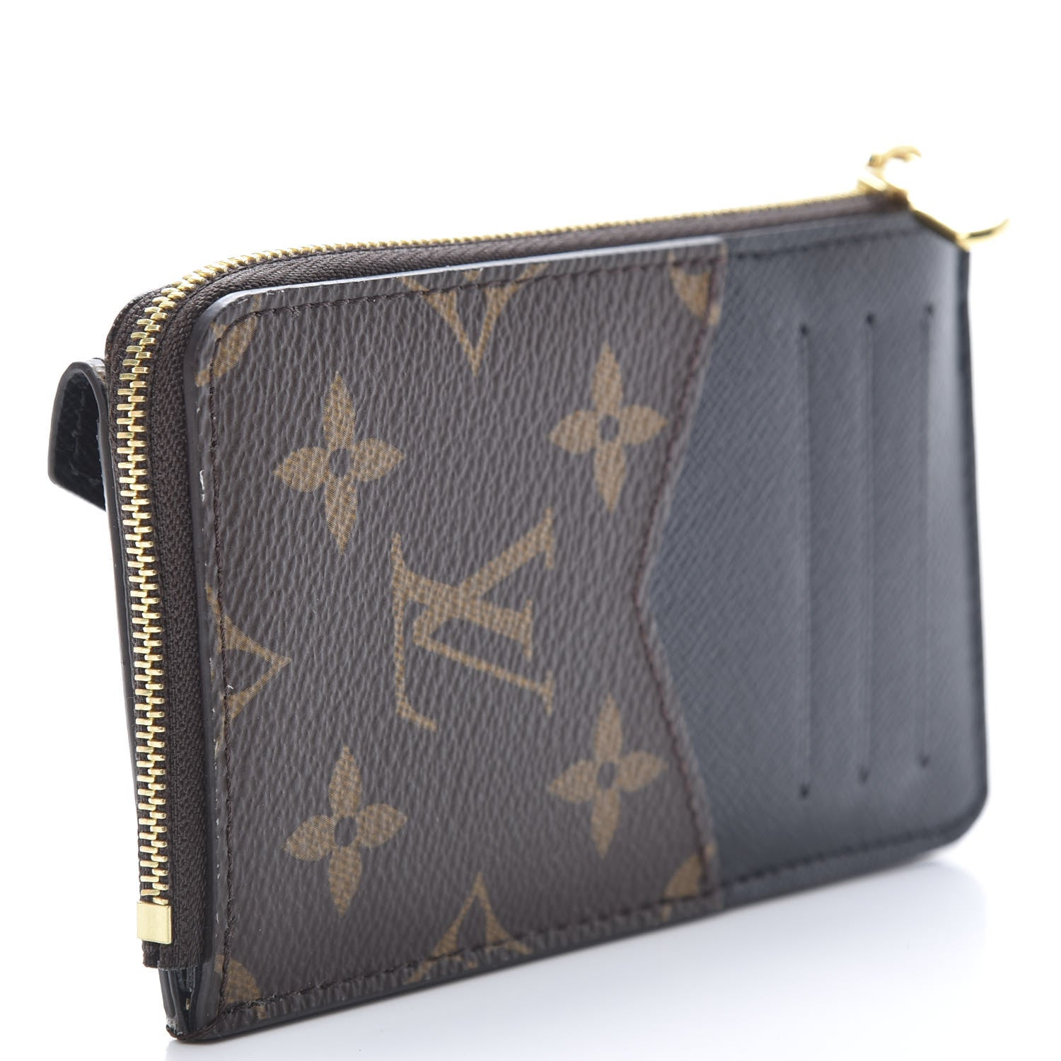 Louis Vuitton Monogram Recto Verso Card Holder Black 3 of 9