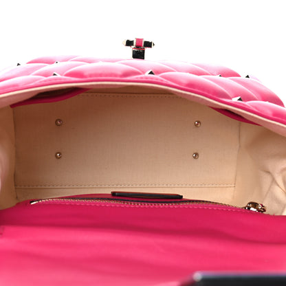 Valentino Garavani Nappa Medium Candystud Top Handle Bag Absolute Disco Pink 11 of 27