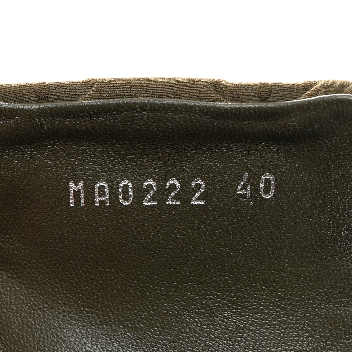 Technical Fabric Embossed Monogram Pool Pillow Comfort Mules 40 Khaki