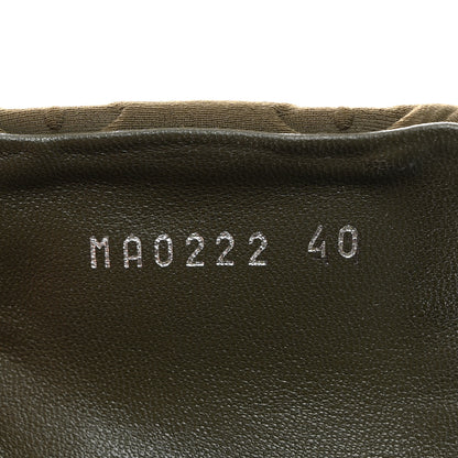 Louis Vuitton Technical Fabric Embossed Monogram Pool Pillow Comfort Mules 40 Khaki 8 of 10